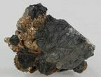 Green Fluorite, Muscovite & Schorl - Namibia #31909-1